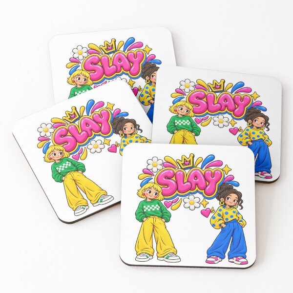 Item preview, Slay Retro Groovy Girls Cartoon Y2K Fashion Aesthetic designed and sold by Exclusive22.