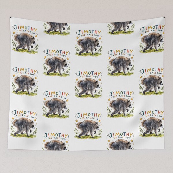 Item preview, Jimothy Raccoon Viral, Famous Seattle Raccoon, Short King Jimothy, Cute Trash Panda, Cute Baby Raccoon designed and sold by MantilPhonara.