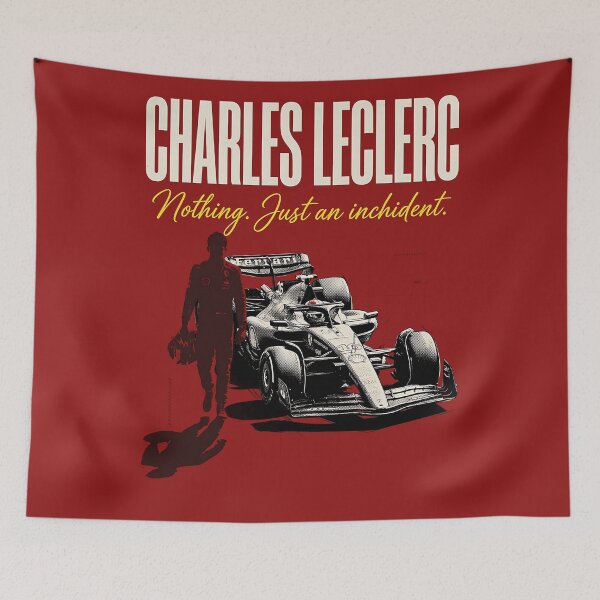 Item preview, Charles Leclerc - Nothing Just An Inchident designed and sold by Studio F1Grid.