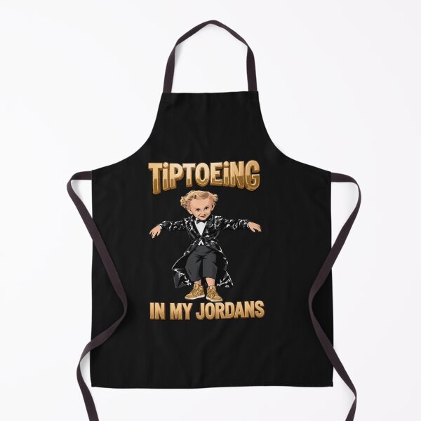 Item preview, Tiptoeing in My Jordans Dancing Illustration designed and sold by crestwo-supply.
