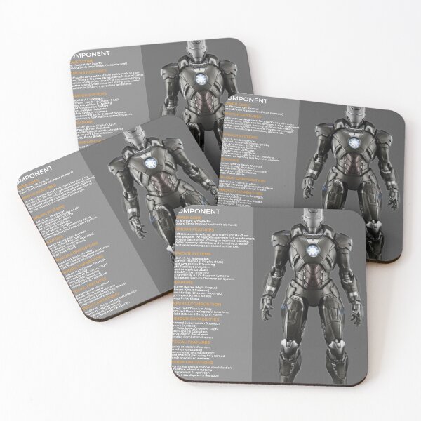 Item preview, Iron Man Mark 14 Bio Poster designed and sold by Gman-A113.
