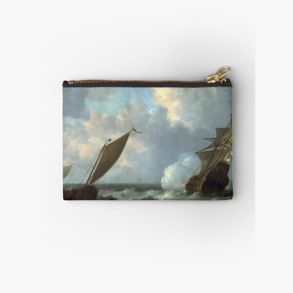 Item preview, Seascape with Dutch Shipping designed and sold by SharonTheFirst.