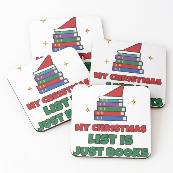 Item preview, My Christmas List Is Just Books Funny Book Lover Christmas designed and sold by Bornprints.