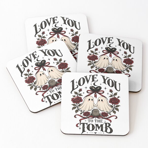 Item preview, Love You to the Tomb Ghost Couple designed and sold by kynira.