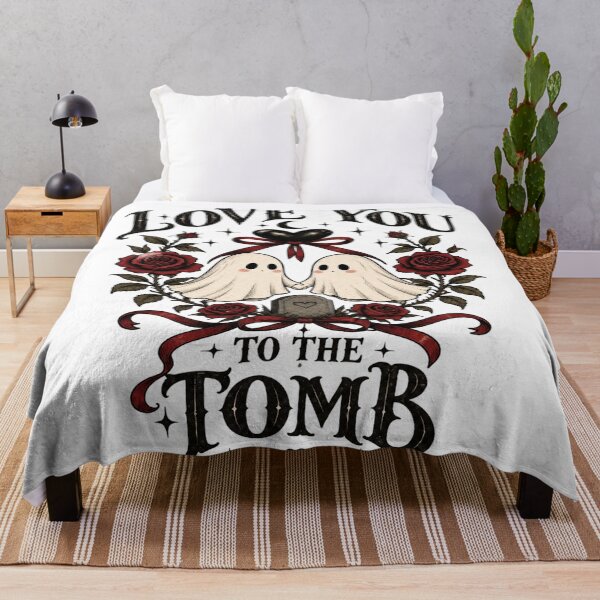 Item preview, Love You to the Tomb Ghost Couple designed and sold by kynira.