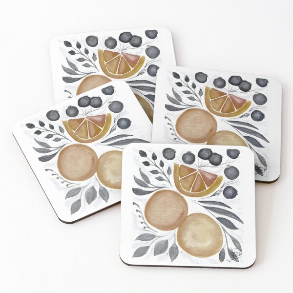 Item preview, Oranges and Blueberries designed and sold by Beldridge Original Art.