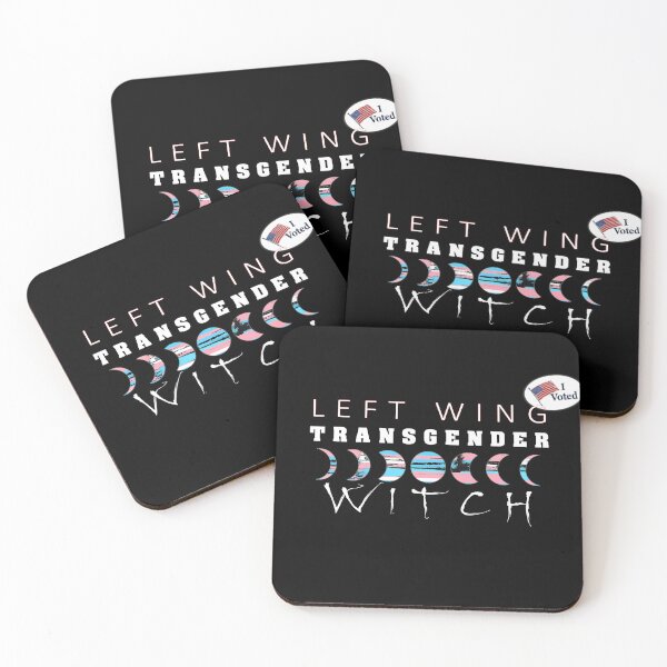 Item preview, Left Wing Transgender Witch (Who voted!) designed and sold by Far Enough Left.