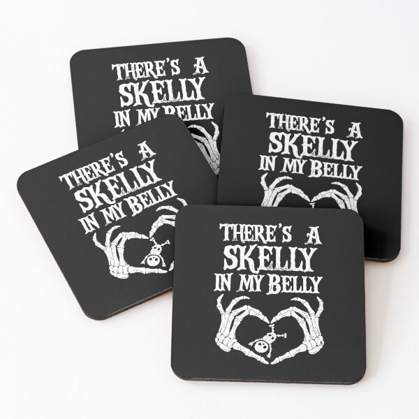Item preview, There's A Skelly In My Belly Heart designed and sold by Dmo3HarkoArt.