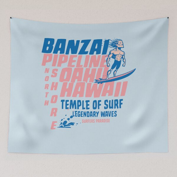 Item preview, Banzai Oahu Hawaii Surfing  designed and sold by tomsantala.