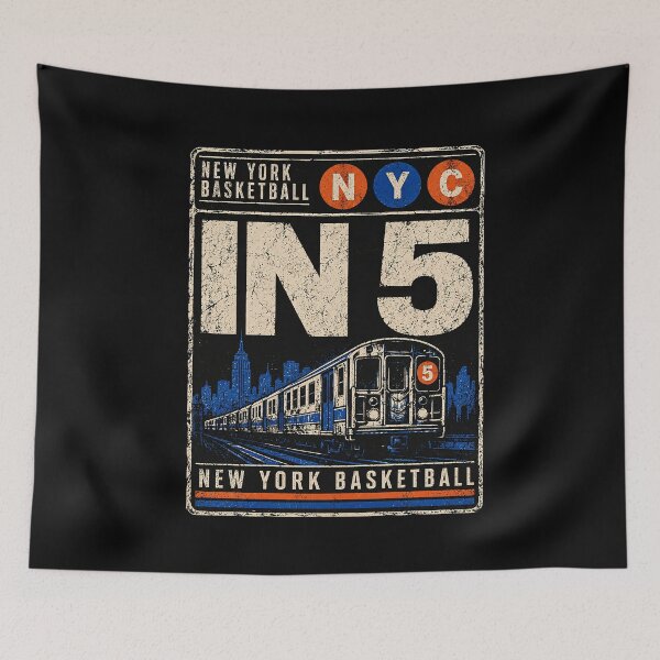 Item preview, New York Basketball Energy, Knicks in 5 Basketball Meme designed and sold by givatyfilakd.