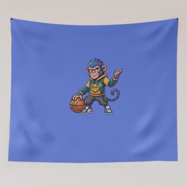 Item preview, ​Cool Basketball Monkey Streetwear Style designed and sold by Gianlu1215.