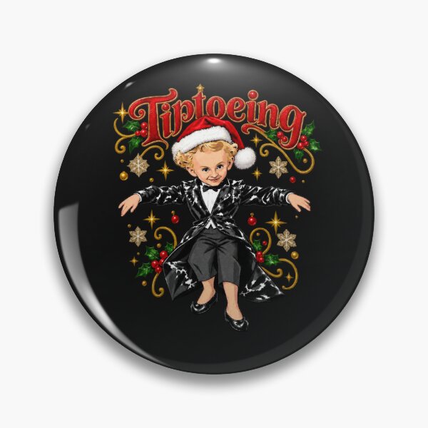 Item preview, Tiptoeing Christmas Meme with Festive Child designed and sold by crestwo-supply.