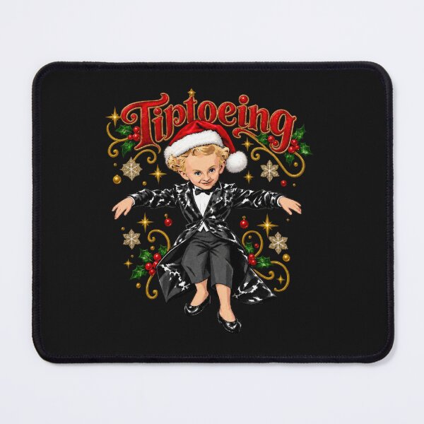 Item preview, Tiptoeing Christmas Meme with Festive Child designed and sold by crestwo-supply.