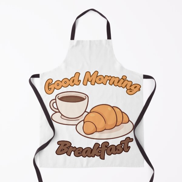 Item preview, Good Morning Breakfast - Cute Coffee Croissant Illustration designed and sold by Frafri92.