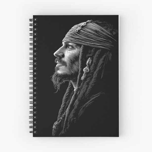 Item preview, Jack Sparrow B&W designed and sold by VR-ArtWork.