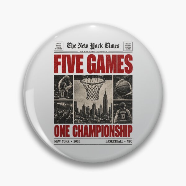 Item preview, Basketball Fans Never Doubt, Knicks in 5 Basketball Meme designed and sold by givatyfilakd.