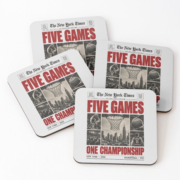 Item preview, Basketball Fans Never Doubt, Knicks in 5 Basketball Meme designed and sold by givatyfilakd.