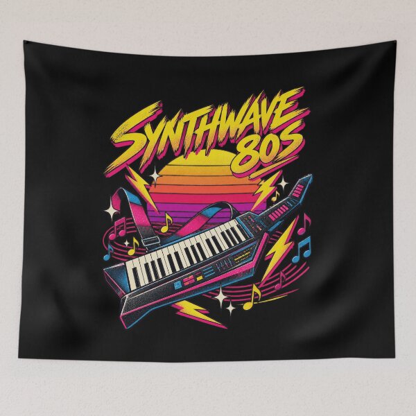 Item preview, Classic Eighties Rock On Hand Sunset Quotes Humor Saying designed and sold by adiencarteras.