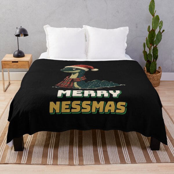 Item preview, Merry Nessmas - Cute Loch Ness Monster Christmas designed and sold by Rebel Rewind.