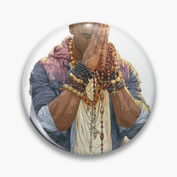 Item preview, Jesus Faith African American Black Man Praying Hands Afroamerican Religious Christian Art designed and sold by Instant Printing.