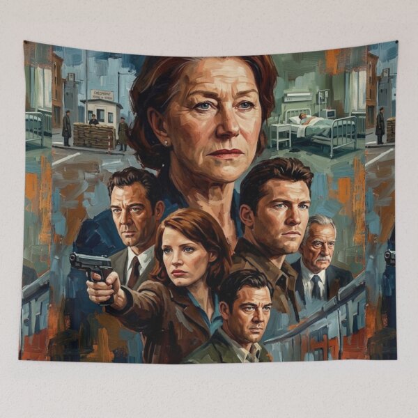 Item preview, The Debt Espionage Thriller Fine Art Tribute designed and sold by Art's Diner.