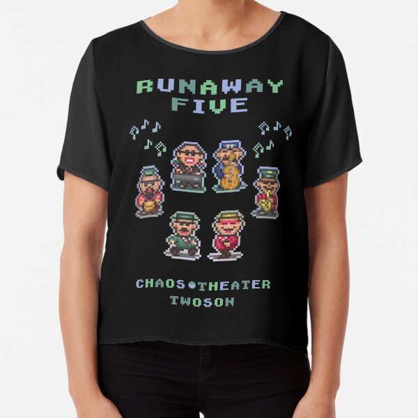 Runaway Five Chiffon Top