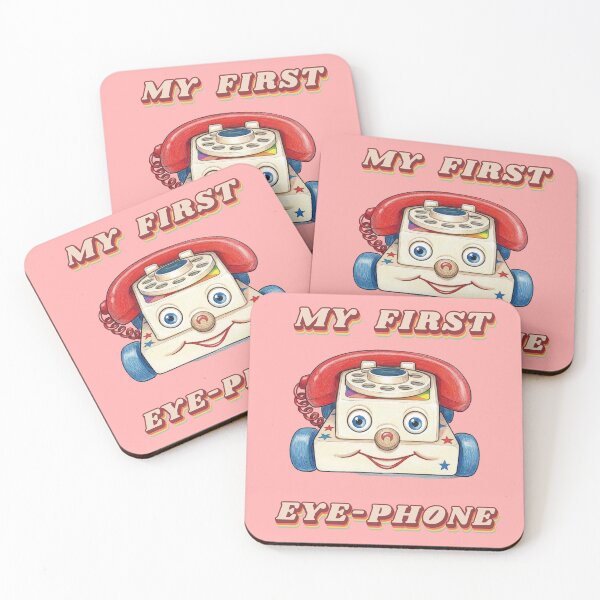 Item preview, My First Eye Phone, Retro Toy Phone, Funny Wordplay designed and sold by Mauswohn.