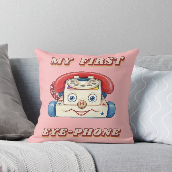 Item preview, My First Eye Phone, Retro Toy Phone, Funny Wordplay designed and sold by Mauswohn.