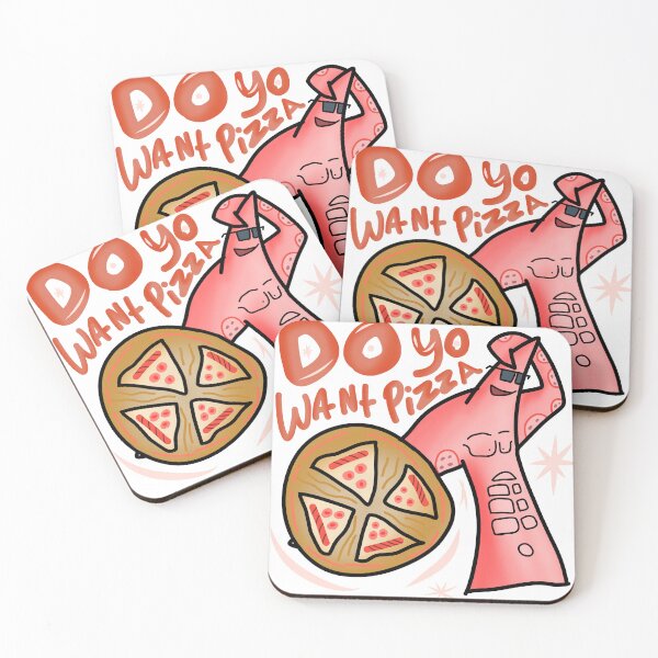 Item preview, Do You Want Pizza? Buff Starfish designed and sold by rizaxadiart.