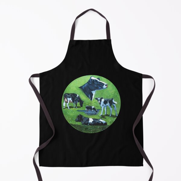 Item preview, Pintura de vacas Holstein, productores de leche de granjas lecheras designed and sold by JoyfulWhimsy.