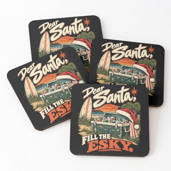 Item preview, Dear Santa Fill the Esky Aussie Christmas Design designed and sold by EverclearDesign.
