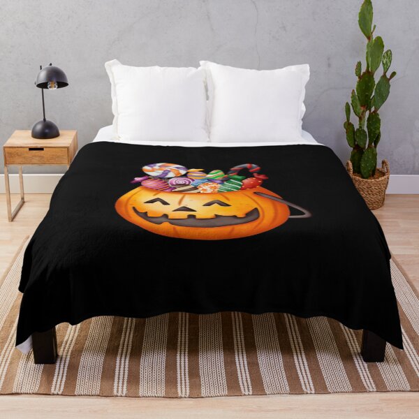 Item preview, Halloween Candy Pumpkin Bucket – Cute Jack O Lantern Trick or Treat Art designed and sold by BE-A-BRAND-.