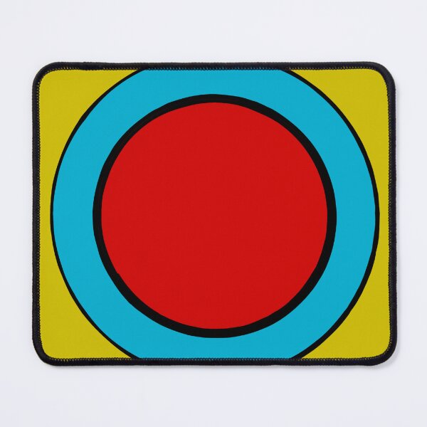 Item preview, Retro Bullseye Target | Mid Century Modern Geometric Art designed and sold by Peaceful Lotus Home Design.