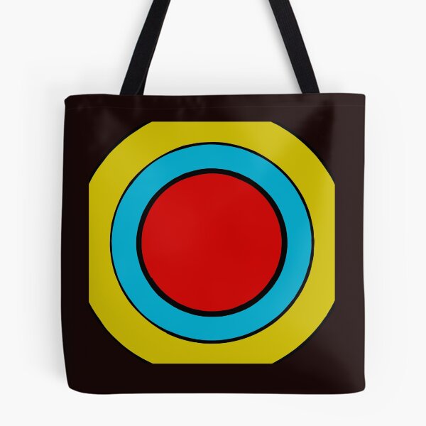 Item preview, Retro Bullseye Target | Mid Century Modern Geometric Art designed and sold by Peaceful Lotus Home Design.