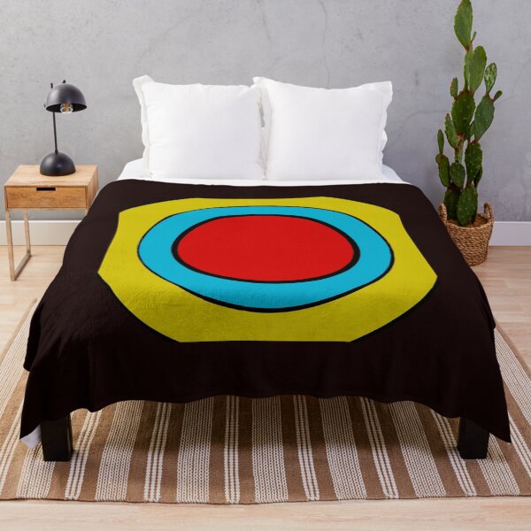Item preview, Retro Bullseye Target | Mid Century Modern Geometric Art designed and sold by Peaceful Lotus Home Design.