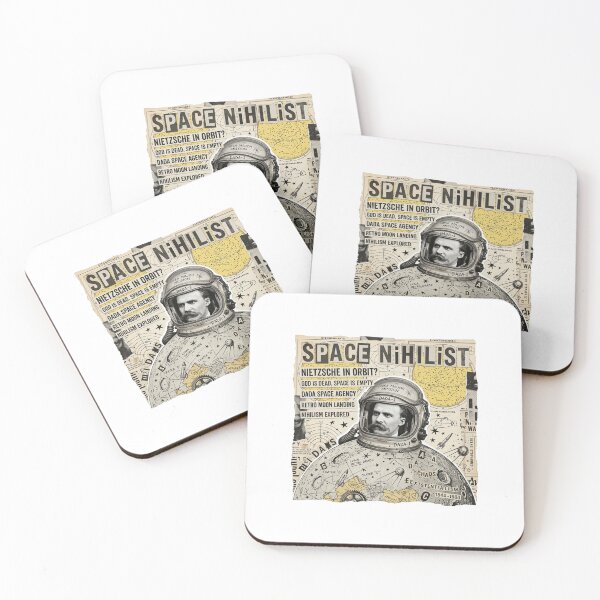 Item preview, Nietzsche's Space Nihilist  designed and sold by OzzFrequency.