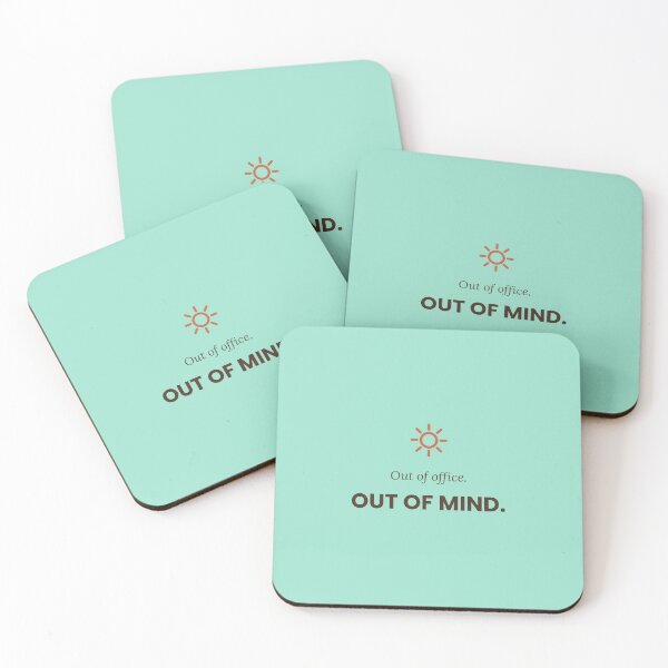 Item preview, Out of Office. Out of Mind. - Minimalist designed and sold by jobnjokes.