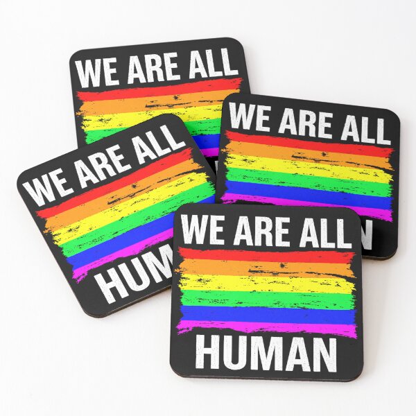 Item preview, We Are All Human designed and sold by Madeleans.
