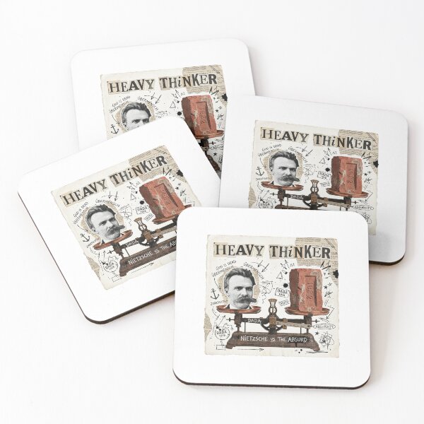 Item preview, Nietzsche's Heavy Thinker designed and sold by OzzFrequency.