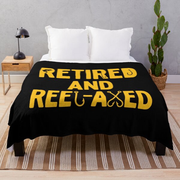 Item preview, Retired and Reel-axed, Funny Fishing designed and sold by CloudyPress.