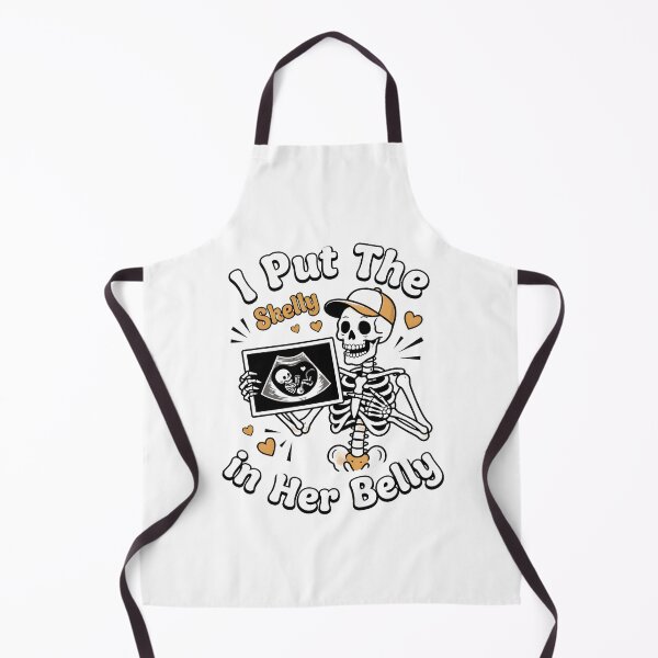 Item preview, I Put The Skelly in Her Belly Skeleton Baby Announcement designed and sold by OlyvieArt.