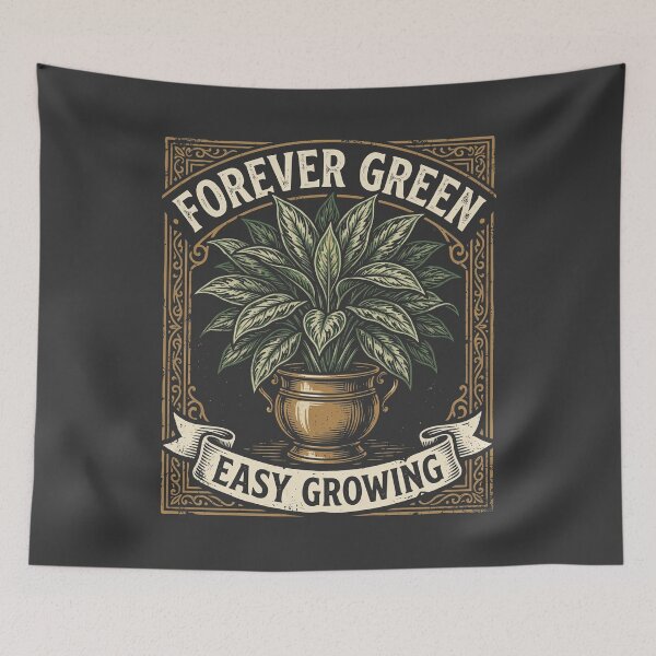 Item preview, Forever Green Easy Growing Aglaonema Chinese Evergreen designed and sold by EdvvinStudios.