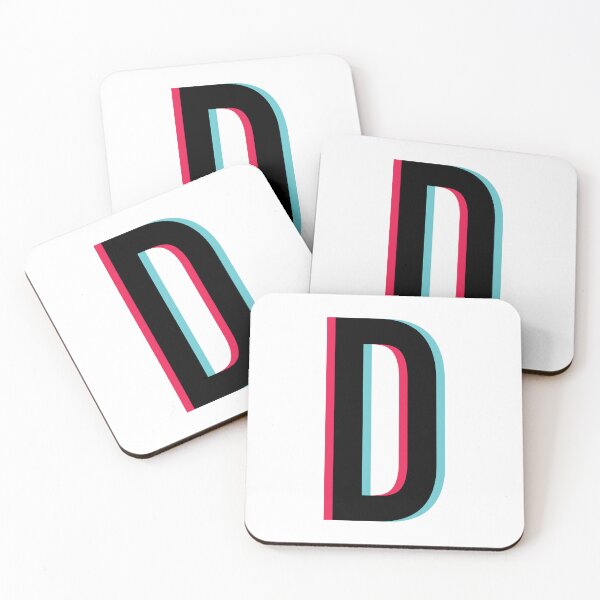 Item preview, Alphabet D Letter - Initial Typography Design designed and sold by Hexleon Merch.