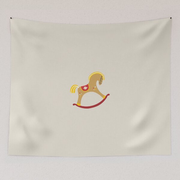 Item preview, Christmas Horse with red and gold color style  designed and sold by AlginaPugachova.