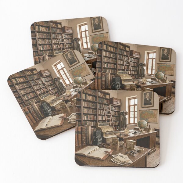Item preview, Vintage – Library designed and sold by snoWorkshop.