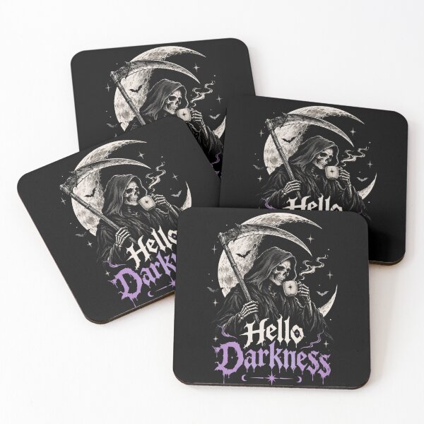 Item preview, Hello Darkness Grim Reaper designed and sold by Snikdha.
