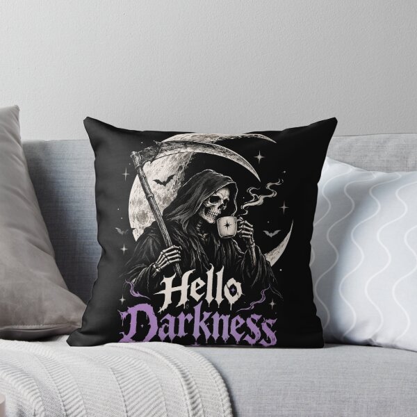 Item preview, Hello Darkness Grim Reaper designed and sold by Snikdha.