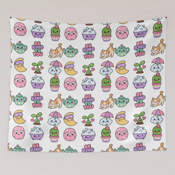 Item preview, Cute Self Care Club Kawaii Wellness Collection designed and sold by dannydesignerco.