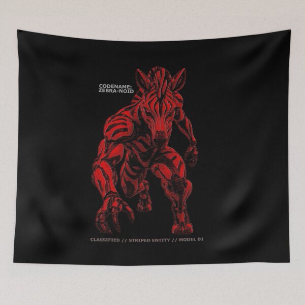 Item preview, CODENAME: ZEBRA-NOID | Cyberpunk Mecha Zebra designed and sold by Edwere.