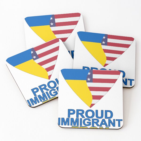 Item preview, Proud Immigrant From Ukraine designed and sold by TheIconSmith.